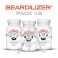 Beardilizer - 3 Bottle Pack of 90 Capsules - Facial Hair and Beard Growth Complex for Men