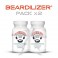 Beardilizer - Lot von 2 Flaschen 90 Kapseln - Nachwachsen von Bart