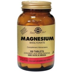 Solgar - Chelated Magnesium - Entspannung und Anti-Stress - 100 Kapseln