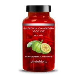 Garcinia Cambogia 1800mg - Pérdida de peso - 60 Cápsulas - Phytobiol