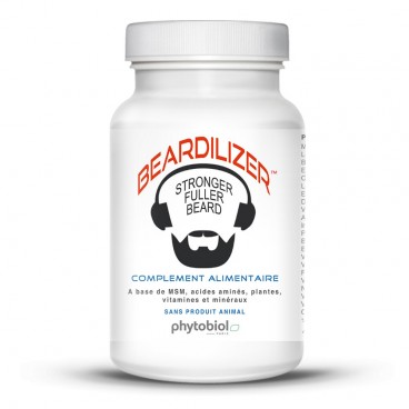 Beardilizer - Crecimiento de barba - 90 cápsulas